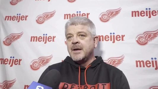 Todd McLellan Detroit Red Wings head coach