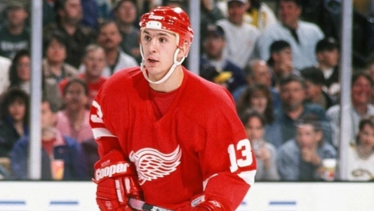 Detroit Red Wings star Vyacheslav Kozlov