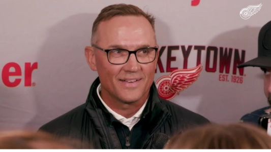 Detroit Red Wings general manager Steve Yzerman