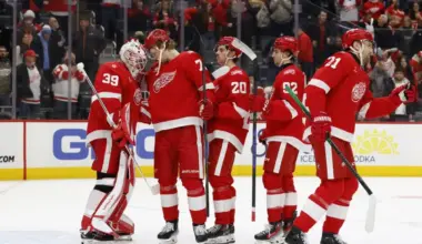 Red Wings standout defenseman ruled out of Saturday's game and we have the details