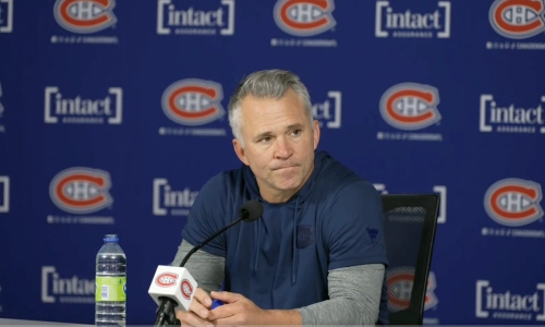 Canadiens coach Martin St-Louis