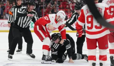 Illness bug strikes the Red Wings and they are down two players for Wednesday's game vs. Predators