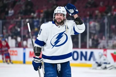 Nikita Kucherov of the Tampa Bay Lightning.