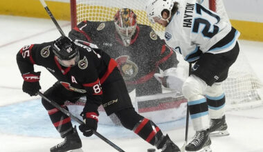 Ottawa Senators, Leevi Merilainen storm to victory over Utah Mammoth