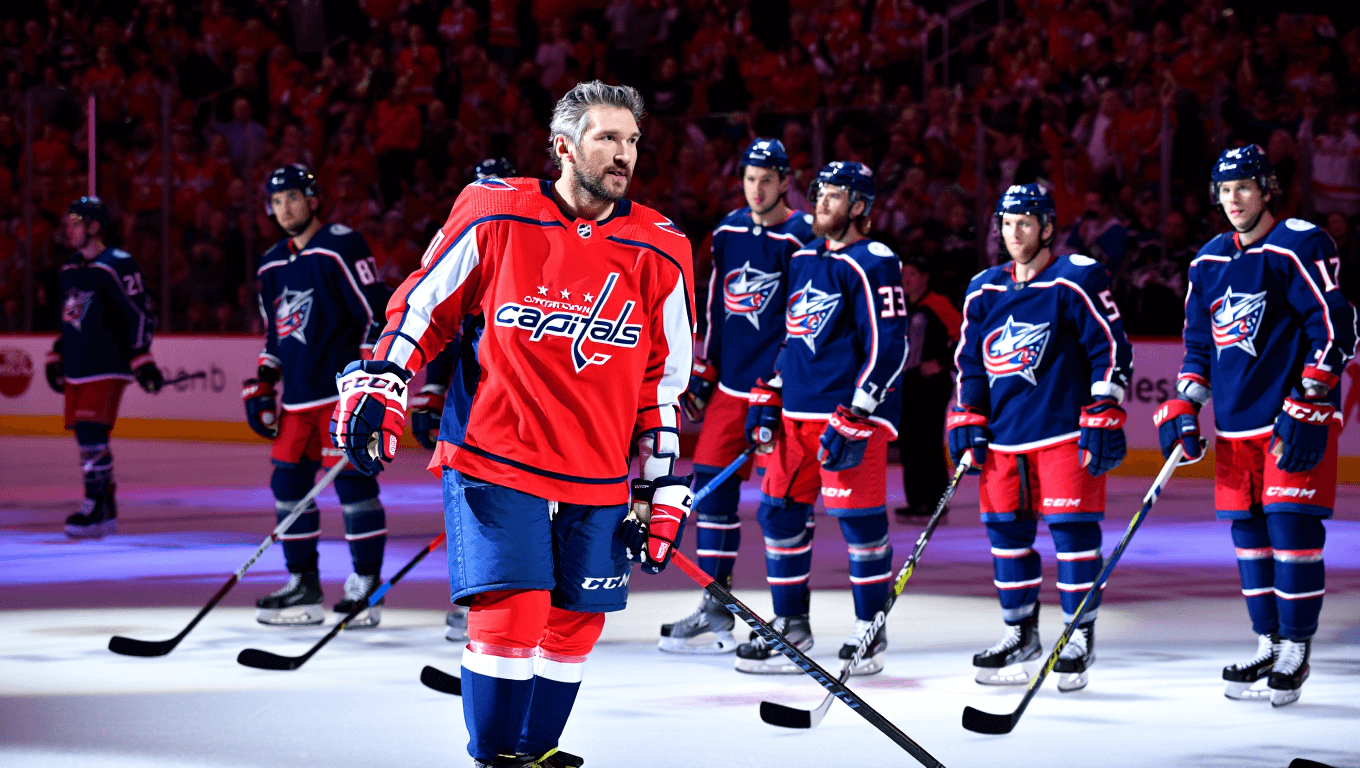 Blue Jackets vs Capitals: Washington favored at home with 63% win rate in last 10 meetings