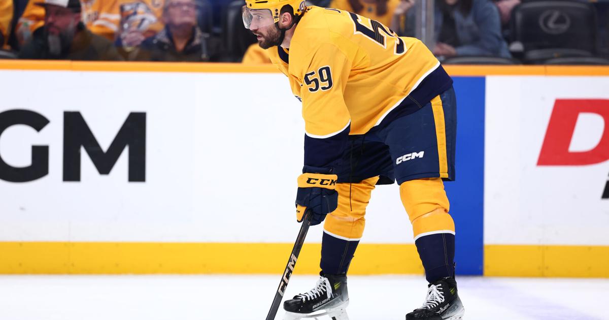 Predators eager for first `D' pairing to play first game together | Hockey