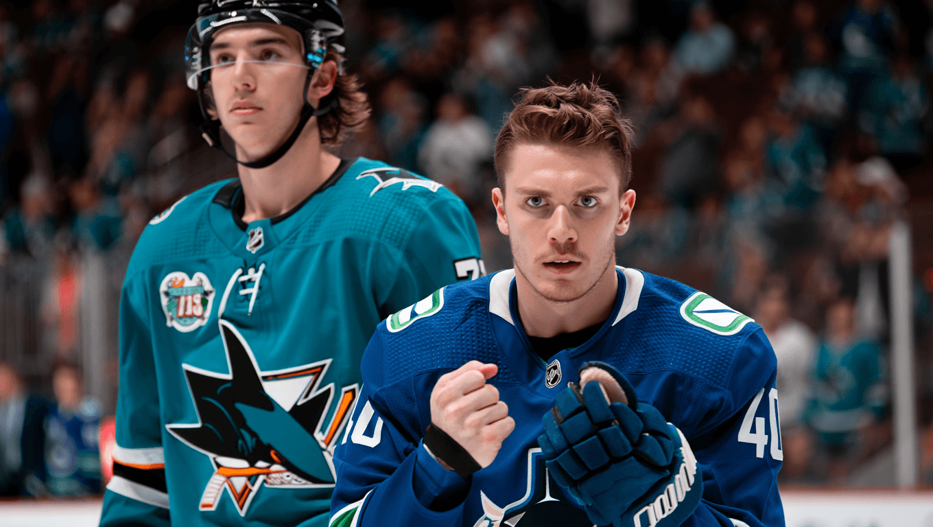 Canucks vs Sharks battle for Pacific Division points tonight at SAP Center