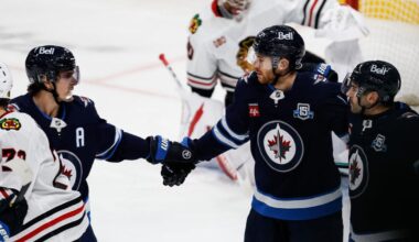 Villardi, Scheifele, Connor each have 3 points as Jets beat Blackhawks 6-3 | National Sports