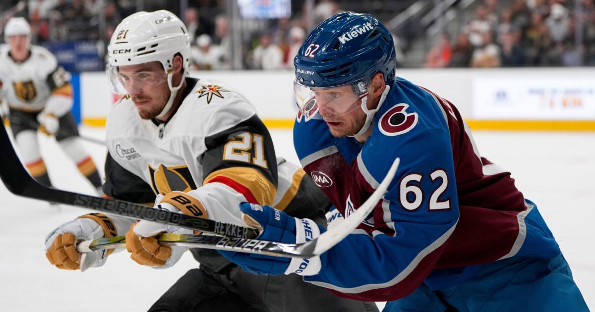 Martin Necas shines in Avalanche's victory over the Golden Knights | Sports
