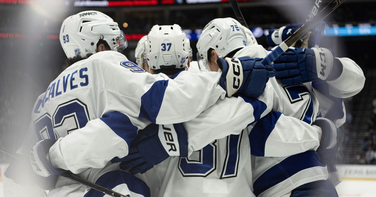 Guentzel scores in the 3rd period as the Lightning beat the Mammoth 4-2 for their 5th straight win | Sports