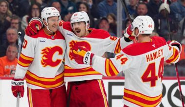 Flames edge Flyers 2-1 behind Huberdeau’s pair of goals | Sports