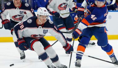 Schaefer stars as the Islanders score 2 late goals to edge Blue Jackets 3-2 | Sports