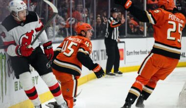 Cutter Gauthier, Beckett Sennecke tally goal and assist to lead Ducks 4-1 over Devils | National