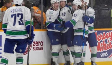 Boeser scores twice, including in OT, to lead Canucks over Predators 5-4 | National Sports