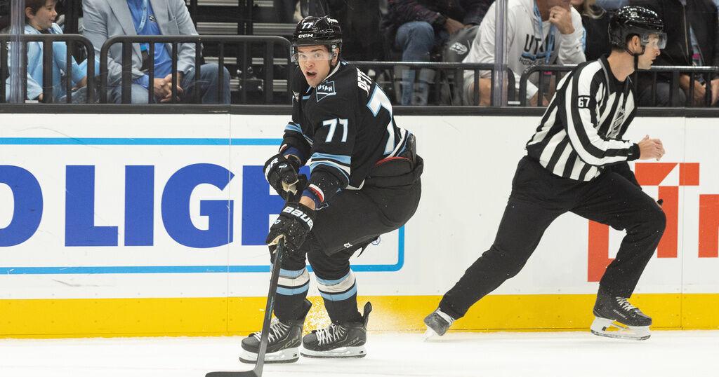 JJ Peterka has big spring in his step with Mammoth