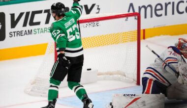 Wyatt Johnston has 3 assists, shootout winner as Stars beat Oilers 4-3 in West rematch | National