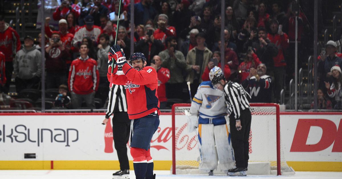 Ovechkin scores No. 900 as Capitals defeat Blues | Sports