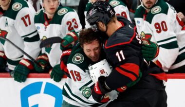 Jordan Staal marks Hurricanes milestone with rare fight | Sports