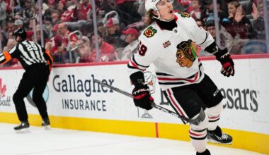 Connor Bedard scores, gets 2 assists to lead Blackhawks over Red Wings 5-1 | National Sports