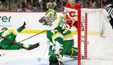 Wallstedt makes 36 saves, Boldy has goal and assist in Wild's 2-0 win over Flames | National
