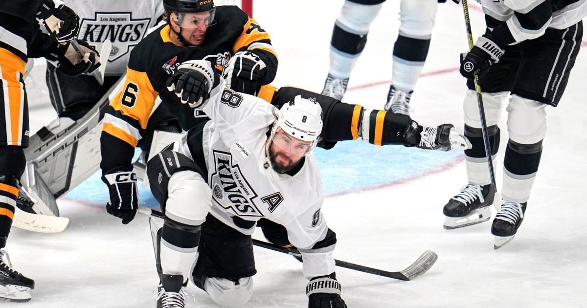 Fiala breaks tie with 500th NHL point, Kings open 6-game trip with 3-2 win over Penguins | National Sports