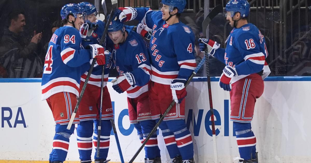 Rangers defeat Predators 6-3 for first home win | Sports