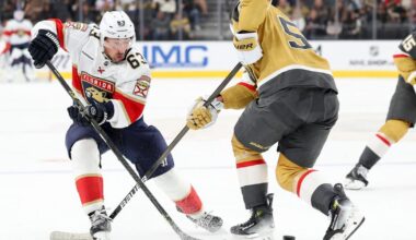 Marchand's goal streak reaches five games as Panthers beat Golden Knights | Sports