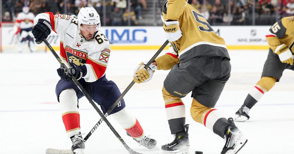 Marchand's goal streak reaches five games as Panthers beat Golden Knights | Sports