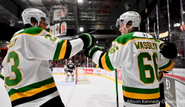 NHL Draft Prospect Braidy Wassilyn Fitting Right In With London Knights