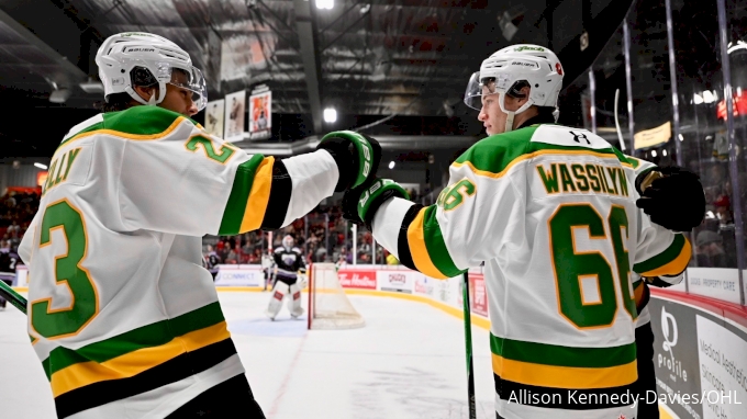 NHL Draft Prospect Braidy Wassilyn Fitting Right In With London Knights