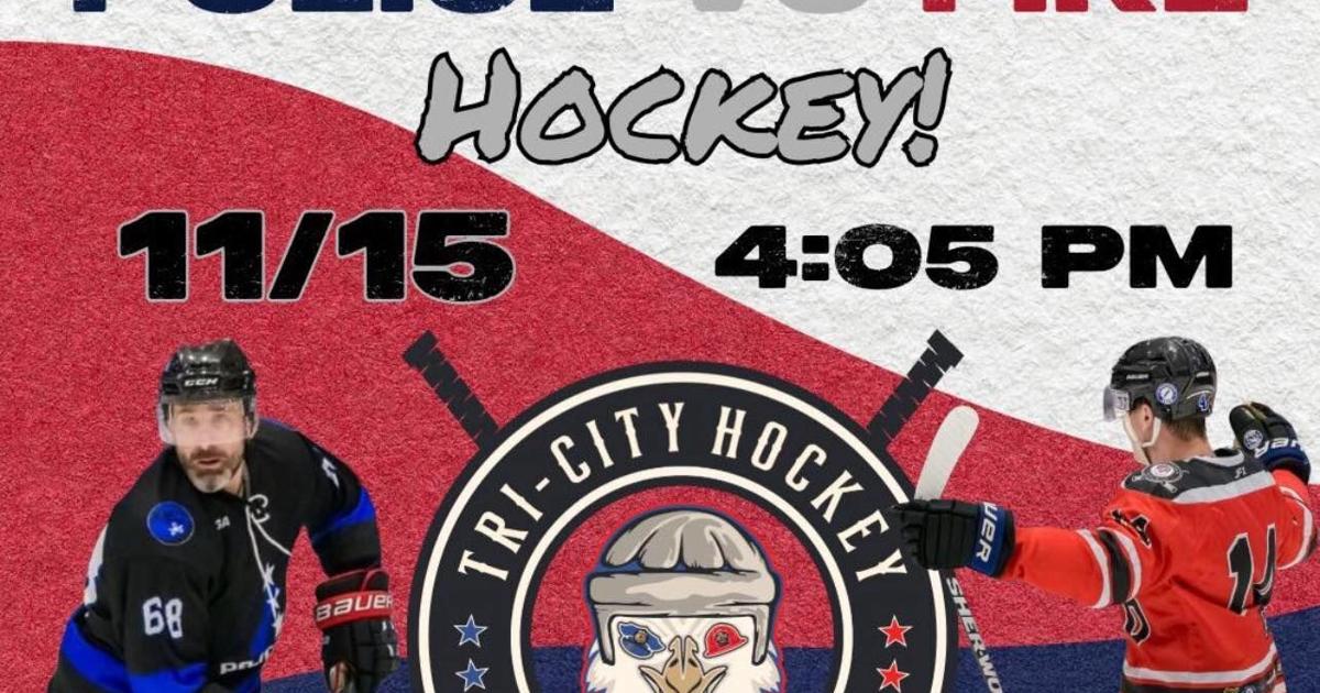 Tri-Cities police and fire departments face off in charity hockey game | News