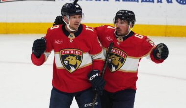 Panthers' Brad Marchand reaches 1,000 career points, 102nd NHL player to hit that milestone | Sports