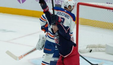 Olivier scores 2 goals to help lift Blue Jackets past Oilers 5–4 | National Sports
