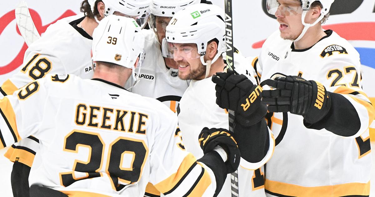 Swayman stops 28 shots to help the Bruins beat the Canadiens 3-2 in a heated game | Sports