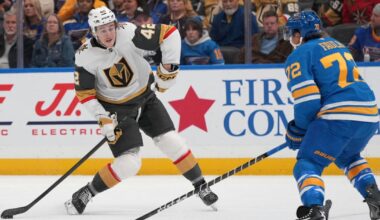 Bowman scores his first NHL goal, sparks Golden Knights to 4-1 win over Blues | National Sports