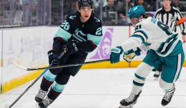 Philipp Grubauer shines after Matt Murray injury, Seattle Kraken top Sharks | Kraken