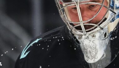 Grubauer stops all 19 shots in relief as the Kraken beat the Sharks 4-1 | Sports