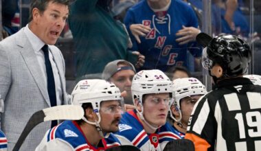 Rangers coach Mike Sullivan misses game against Red Wings because of personal matter | Sports