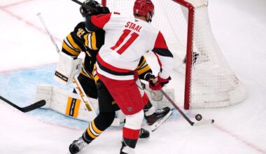 Pyotr Kochetkov makes 29 saves as Hurricanes beat Bruins 3-1 | Sports