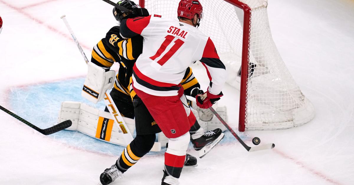 Pyotr Kochetkov makes 29 saves as Hurricanes beat Bruins 3-1 | Sports