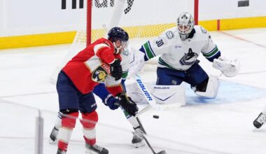 Bennett's tiebreaking goal leads Panthers past Canucks 8-5 | National