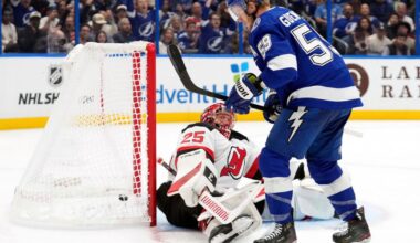Guentzel gets 8th career hat trick as Lightning beat Devils 5-1 |