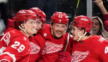 Red Wings rookie Danielson spraks win over Kraken | NHL