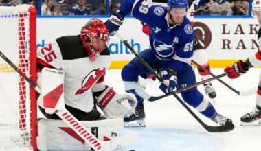 Jake Guentzel's 8th career hat trick powers Lightning to 5-1 victory over Devils | Sports