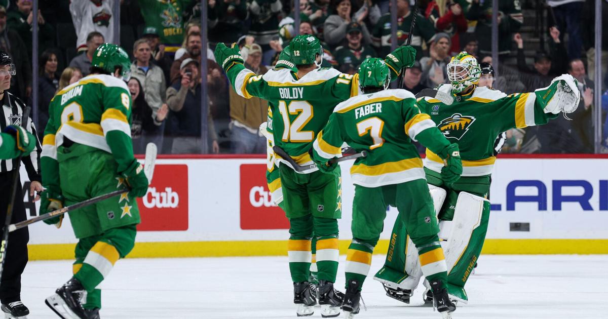 Wallstedt, Boldy carry surging Wild past Hurricanes, 4-3 in shootout |