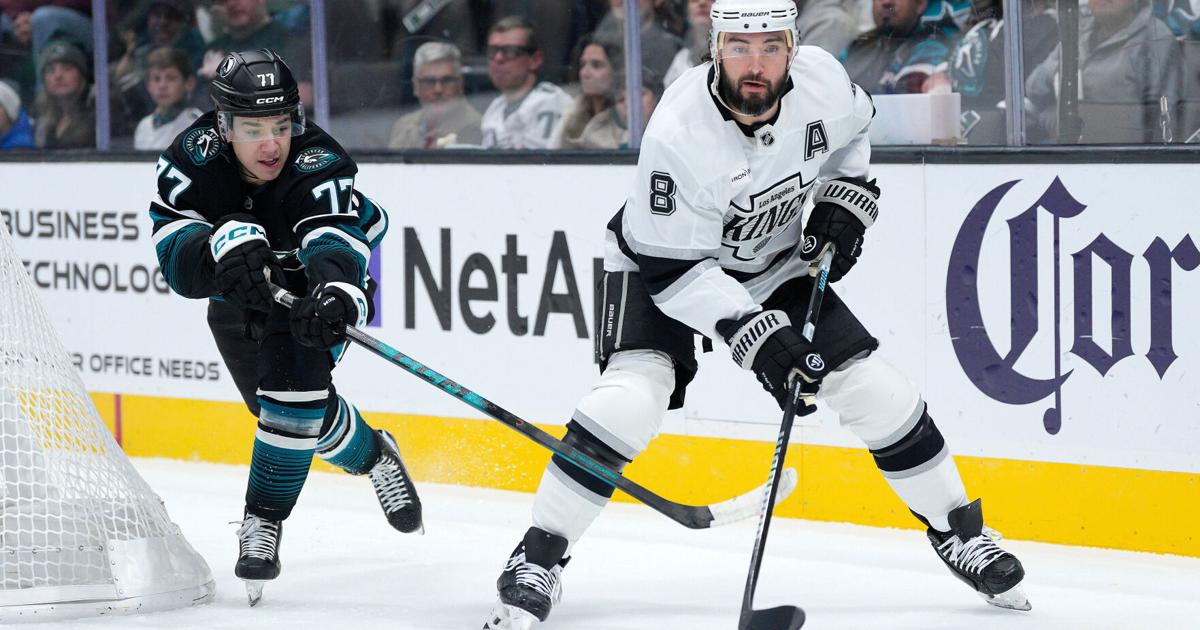 LA Kings put veteran D Drew Doughty on injured reserve after taking a shot off his foot |