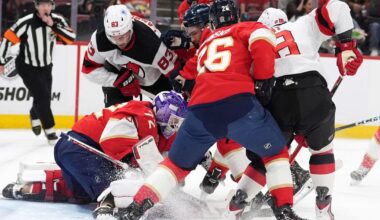 Sergei Bobrovsky gets the shutout, Panthers honor Jeff Petry and then top Devils 1-0 |