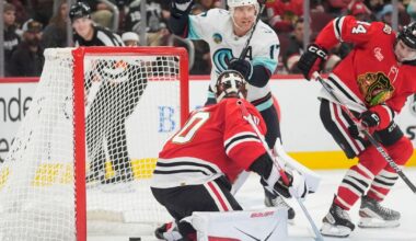 Schwartz caps Kraken's three-goal third period in 3-2 win over Blackhawks | National Sports