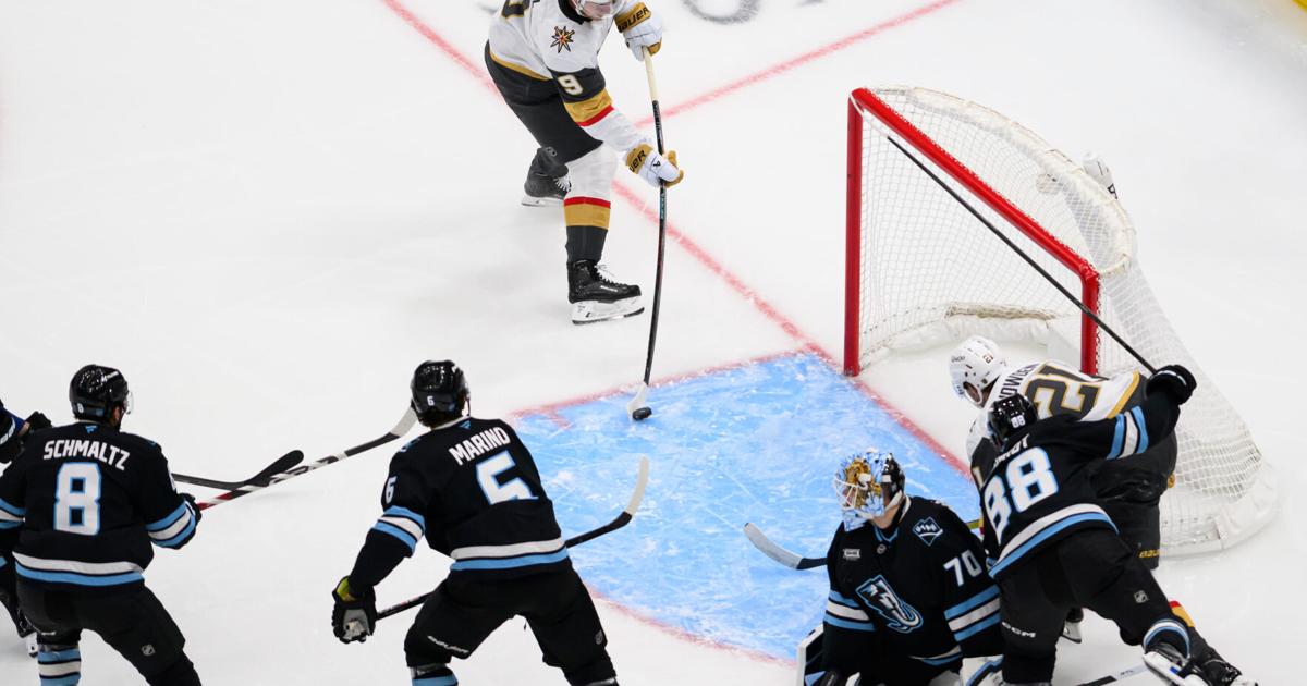 Eichel scores twice as Golden Knights beat Mammoth 4-1 |