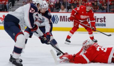 DeBrincat scores in overtime as the Red Wings beat the Blue Jackets 4-3 | National